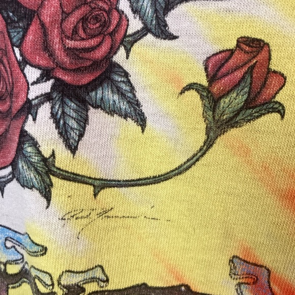 Vintage single stitch 1992 Grateful Dead space face Tshirt - Picture 5 of 6